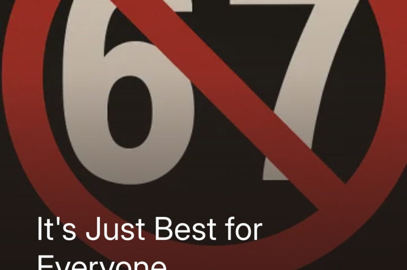 say no to 6 7 on dec 6 7