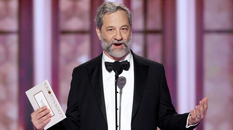 director judd apatow claims ‘we’re in a dictatorship now’ during golden globes remarks