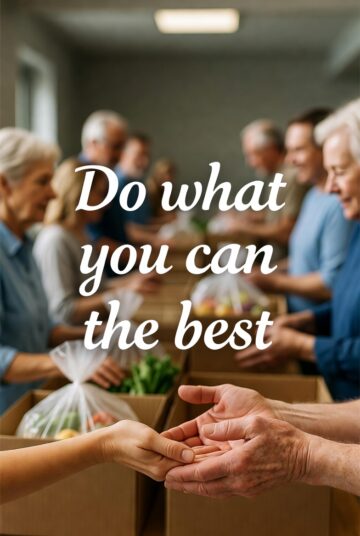 do what you can the best